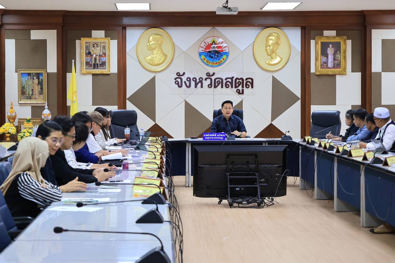 title - ปฏิรูปที่ดินจังหวัดสตูล ร่วมประชุมจัดทำ (ร่าง) แผนยุทธศาสตร์พัฒนาที่อยู่อาศัย ชุมชน และเมือง 3 จังหวัดภาคใต้